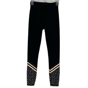 Sarah’s Day x White Fox Active Leggings Womens Size Small SD X WFA Tights Black